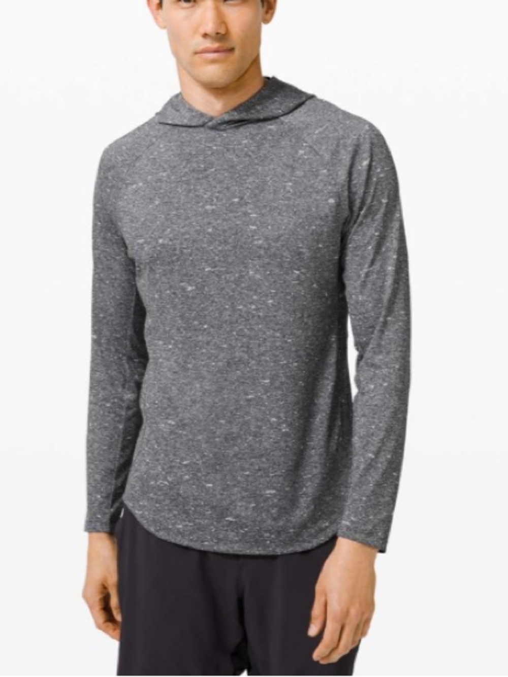 Lululemon Men’s Pullover Fresh Form Hoodie In Black & White LM3CEIS